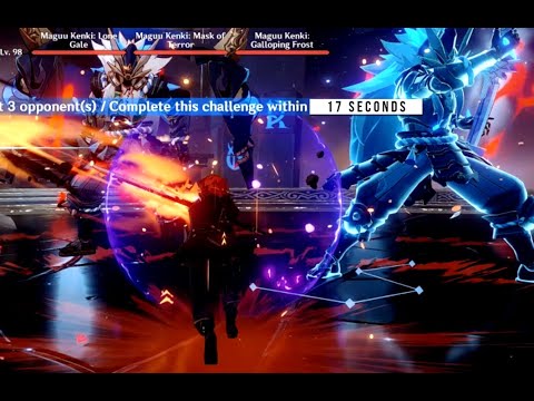 Melt Diluc  | 17 Seconds Triple Kenki | Genshin Impact 2.3