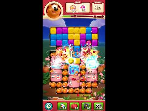 Toon Blast Level 10955 - NO BOOSTERS 🐻🐺🐱 | SKILLGAMING ✅