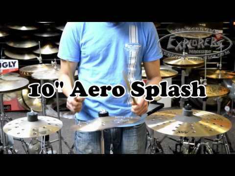 Sabian Aero Splashes 8"-12"