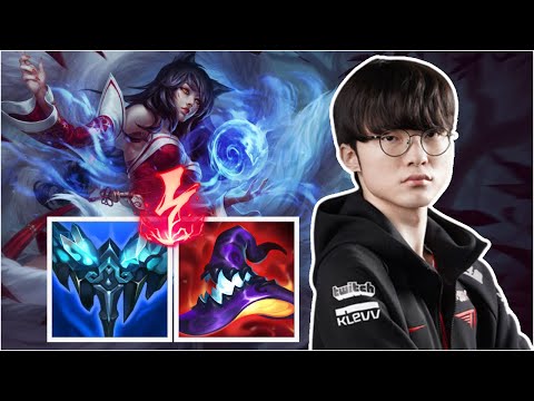 🔥T1 Faker Plays Ahri🔥