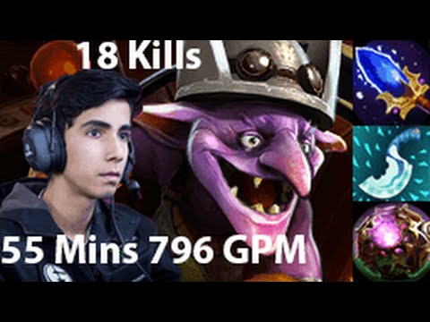 Sumail Timbersaw - 18 kills - 500+ Last Hits - Player's Perspective - Dota 2