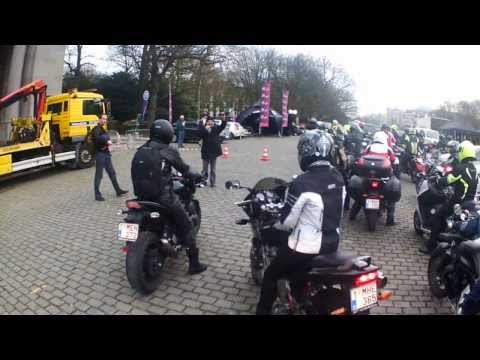 Vertrek Bikers Parade 2014 - Brussel