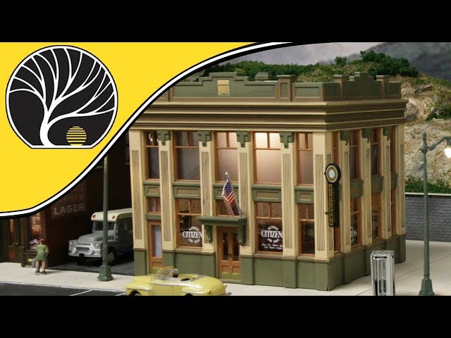 Citizens Savings and Loan – HO Scale | Built-&-Ready® Video