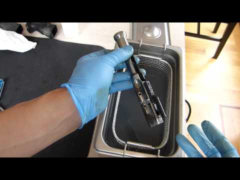 Review (Part 2: AR-15 bolt carrier) Hornady Lock-N-Load Magnum Sonic Care Cleaner
