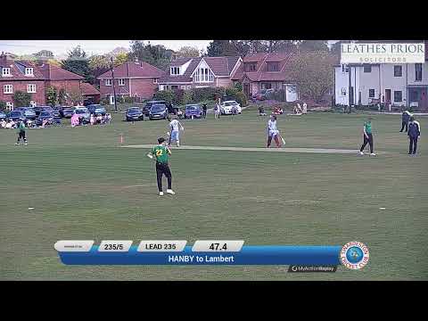 Peter Lambert, selection fours and sixes, from his 86 not out v Great Witchingham in EAPL 30-4-22.