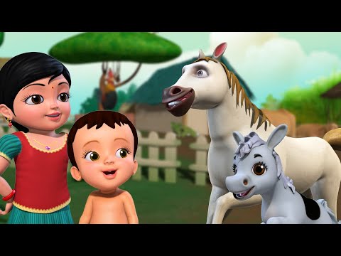 My Grandpa's Farm - ಕೃಷಿ ಪ್ರಾಣಿಗಳ ಹಾಡು | Kannada Rhymes for Children | Infobells