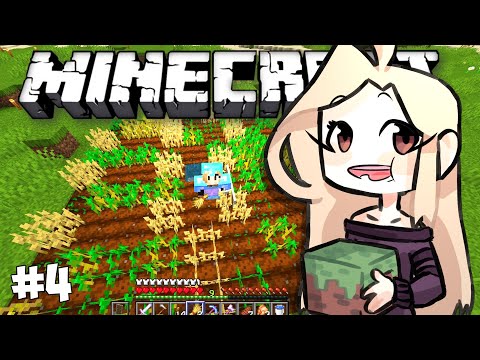 Flanny -  Getting started in MINECRAFT SURVIVAL: Fast OVENS, BIOMES and Making a FIELDS!!  EP 4 (MC Tutorial)