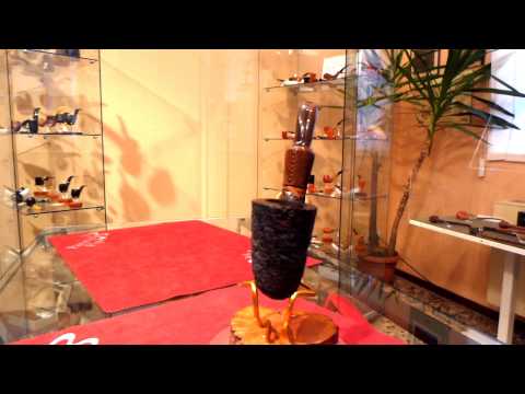 Pipa radica bent fatta a mano - www.paronellipipe.it