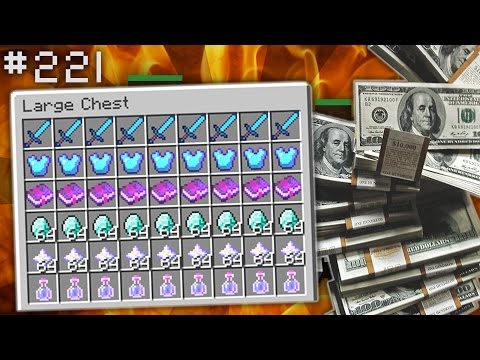 Minecraft Factions Let's Play: Episode 221 - RAIDING HUGE GOD APPLE BASE!! (Minecraft Raiding)