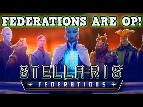 STELLARIS FEDERATIONS IS A PERFECTLY BALANCED GAME WITH NO EXPLOITS - Federations Are OP #AD