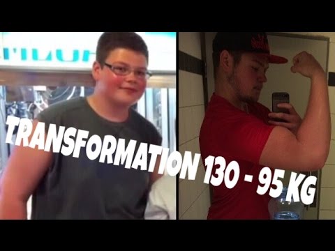 FROM FAT TO FIT ! German Body Transformation ( 130kg - 95kg )