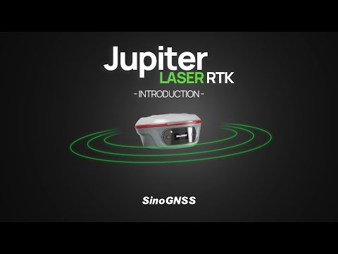 Jupiter laser visual rtk - Récepteur GNSS haut de gamme à écran couleur OLED_5