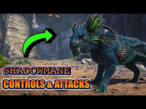 Ark Shadowmane Controls | Learn All Attacks and Abilities XBOX AND PS