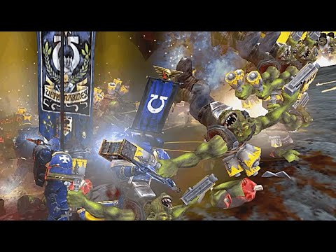 Honour Guard of Ultramarines vs Orks! - Astartes Mod, Warhammer 40K: Dawn of War 2: Retribution