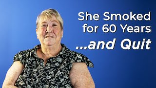 She Smoked About Two Packs of Cigarettes a Day for 60 Years… And Quit