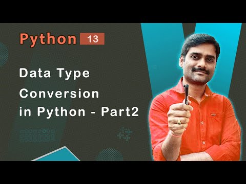 Data Type Conversion In Python Part2 Python Tutorial 13 🚀