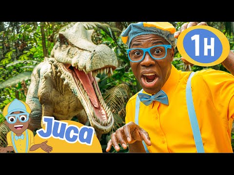 Juca Aprende TUDO Sobre Dinossauros! | 1 HORA DO JUCA BRASIL! | Videos Educativos em Português