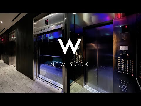 Rocket-Fast High-Rise OTIS Traction Elevators - W Hotel Times Square - New York, NY