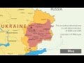 Ukraine. ATO. Map. 