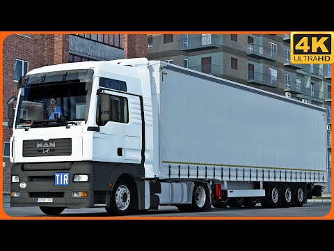 [TS-PC] ETS2 4K | MAN TGA 480 | BACĂU 🇷🇴 - KOŠICE 🇸🇰