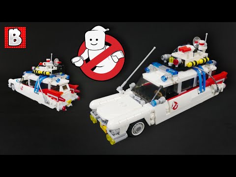 BOO!! Custom LEGO Ecto-1 from Ghostbusters!