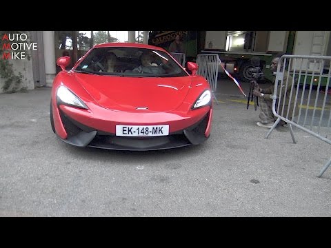 FIRST! McLaren 540C w/ Akrapovic Exhaust!
