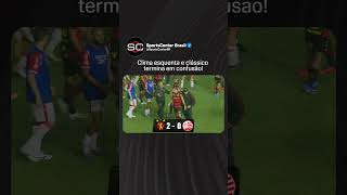 CLIMA QUENTE EM SPORT X NÁUTICO! #shorts
