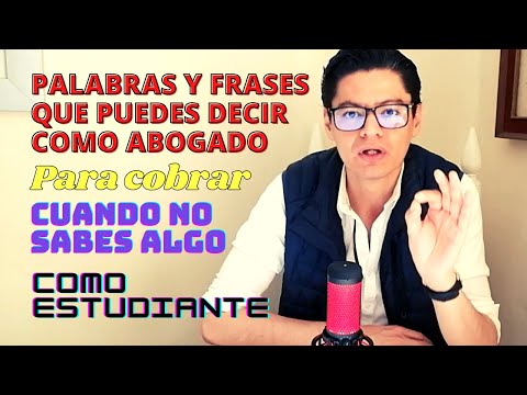 HOW TO TRANSMIT EXPERIENCE AS A LAWYER USING LANGUAGE