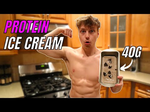 How To Make HIGH Protein Ice Cream (40g Protein)