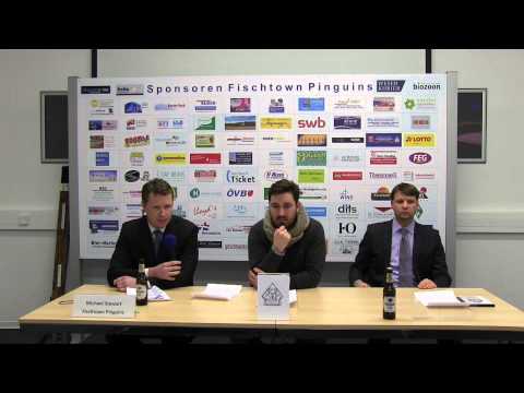 Pressekonferenz Fischtown Pinguins vs. Heilbronner Falken am 31.01.2014 4:2