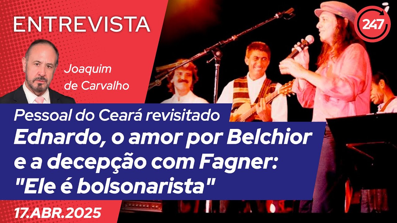 Ednardo revela como nasceu Pavão Mysteriozo, a admiração por Belchior e a decepção com Fagner