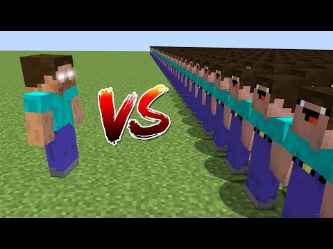 HEROBRİNE VS 1000$ NOOB ORDU - Minecraft