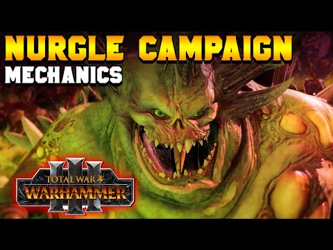 Nurgle Campaign Mechanics (Plagues & Infections) | Total War: Warhammer 3