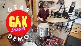 Video thumbnail for DRUMS : Gretsch USA Brooklyn 3 Piece Shell Pack by GAK