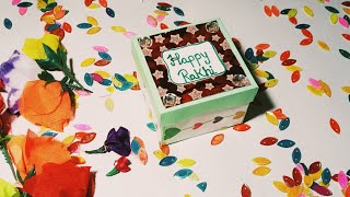 Raksha Bandhan Gift Box For Brother | Rakhi Gift Box For Brother | How To Make Rakhi Gift Box