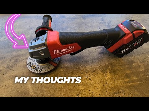 Milwaukee 2980-20 M18 FUEL 4-1/2 in. - 6 in. Braking Grinder w/No-Lock Paddle Switch