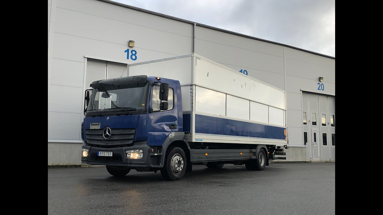 Lastbil Mercedes-Benz Atego | Höj&Sänk | Euro6