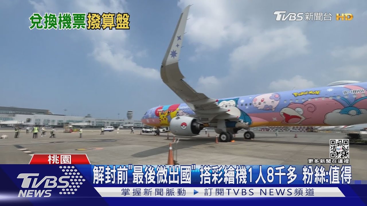 解封前「最後微出國」！搭彩繪機1人8千多　粉絲：值得