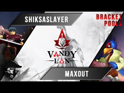 Vandy_LAN X - Melee Singles - Maxout (Falco) VS ShiksaSlayer (Marth) - Pools