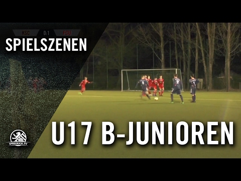 Köpenicker SC - 1. FC Union Berlin (U17 B-Junioren, Viertelfinale, Pokal der B-Junioren 2016/2017)