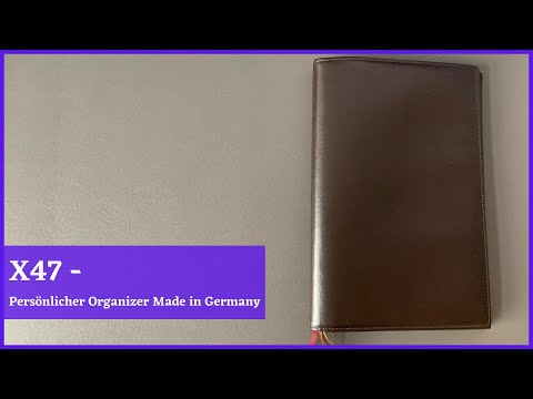 X47 - Ein persönlicher Organizer aus Deutschland - Review Deutsch