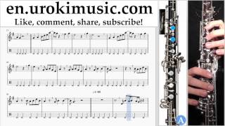 How to Play Oboe Kelly Clarkson - Love Goes On (The Shack 2017) Tabs Part#2 um-nthli352