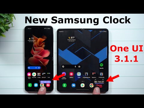 Samsung's New & Updated Clock - Samsung One UI 3.1.1