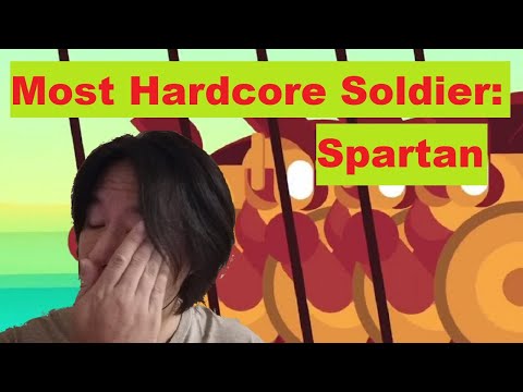 Viva Catuber reacts to - Most Hardcore Soldier: Spartan - The Infographics show