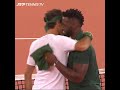 Game Recognise Game ? When Roger Federer & Rafa Nadal Met Springbok Captain Siya Kolisi #Shorts