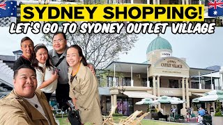 Shopping at Sydney Outlet Village + Vivid Sydney Cruise from Darling Harbour!🇦🇺