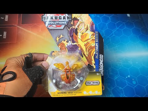 NEW BAKUGAN EVOLUTIONS PLATINUM SERIES AURELUS DRAGONOID!