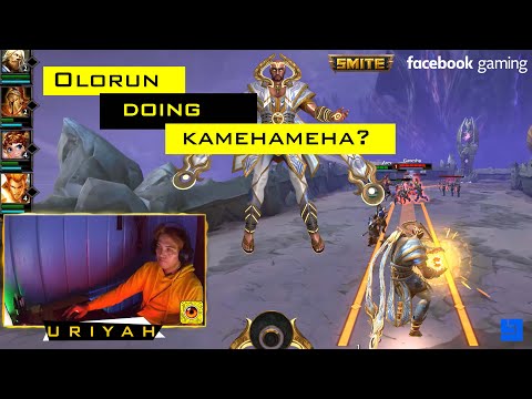 Olorun doing kamehameha?
