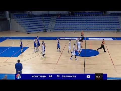 2MLS 20. kolo / KK Konstantin - KK Železničar / 29.02.2020.