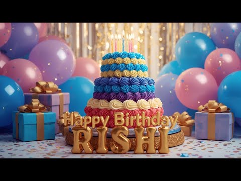 Happy Birthday Rishi|Happy Birthday To You song Remix dj #Birthday #happybirthday  #namesong #name